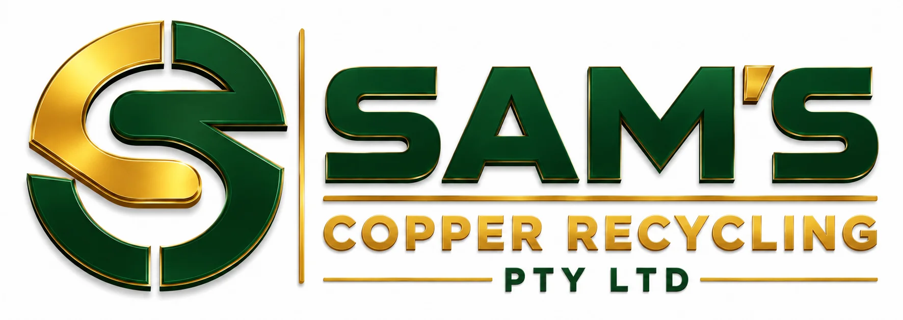 Sams Copper recycling logo
